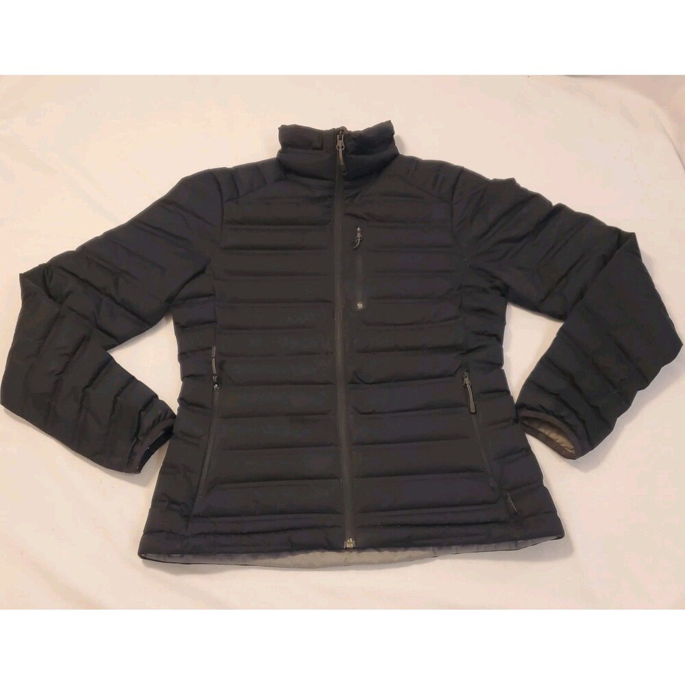 Mountain Hardware Womens Sz Small Duck Down Feather Jacket Black Puffer